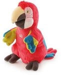 TRUDI 29930 Handpuppe Papagei ca. 24 cm