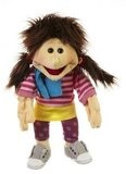 LIVING PUPPETS W631 Handpuppen 45cm kleine Finja
