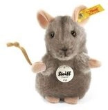 STEIFF 056222 Piff Maus 10 cm, grau aufwartend