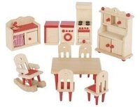 goki 51951 Puppenm&ouml;bel K&uuml;che Schrank