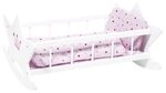 GOKI 51809 Puppenwiege mit Bettzeug