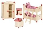GOKI 51953 Puppenm&ouml;bel Kinderzimmer