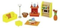 goki 51904 Puppenm&ouml;bel Wohnzimmer Sofa