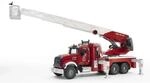 BRUDER&reg; 02821 MACK Granite Feuerwehrleiterwagen mit Pumpe