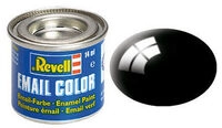 REVELL 32107 Email Color Schwarz, gl&auml;nzend, 14 ml, RAL 9005