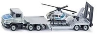 SIKU 1610 Tieflader mit Helikopter