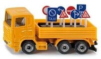 SIKU 1322 Lkw mit Verkehrszeichen