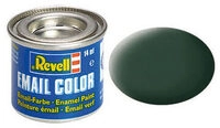 Revell 32168 Email Color Dunkelgr&uuml;n (RAF), matt, 14 ml