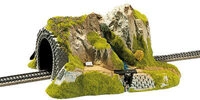 NOCH 02200 H0 Tunnel 1-gleisig, gerade, 34 x 27 cm