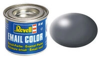 REVELL 32378 Email Color Dunkelgrau, seidenmatt, 14 ml, RAL 7012