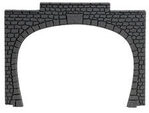 NOCH 60020 H0 Tunnel-Portal 2-gleisig, 2 St&uuml;ck, 15,5 x 12,5 cm