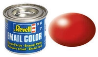 REVELL 32330 Email Color Feuerrot, seidenmatt, 14 ml, RAL 3000
