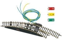 M&Auml;RKLIN 8569 Z Elektromagnetische Bogenweiche rechts, Radius 195 mm 30&deg;