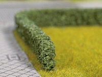 NOCH 21524 H0 TT N Modellhecken dunkelgr&uuml;n, 2 St&uuml;ck, 1 x 0,6 cm, je 50 cm lang