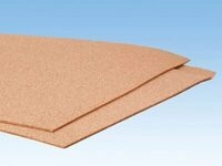 NOCH 50416 H0 TT H0m Kork-Platte, 3 mm hoch 2 St&uuml;ck, je 15 x 50 cm
