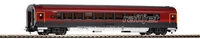PIKO 57643 H0 Schnellzugwagen 2. Klasse Railjet, &Ouml;BB, Ep. VI