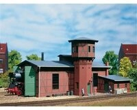 AUHAGEN 11400 H0 Lokschuppen mit Wasserturm