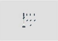 M&Auml;RKLIN 76496 H0 Lichthauptsignal mit Lichtvorsignal