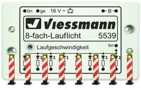 VIESSMANN 5040 H0 Warnbaken, 8 St&uuml;ck mit Lauflichtelektronik