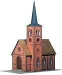 FALLER 130239 H0 Kleinstadt-Kirche, Ep. II