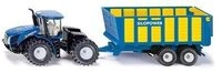 SIKU 1947 New Holland mit Silagewagen