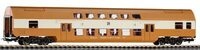 PIKO 57622 H0 Doppelstock Personenwagen DBmtrue, DR, Ep. IV