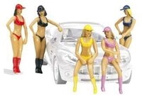 CARRERA 20021114 BUILDINGS/FIGURES Pit Babes