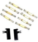 CARRERA 20085309 TRACK ACCESSORIES 1:24 2 Spezialleitkiel, 8 Doppelschleifer