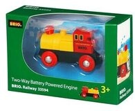 BRIO 63359400 Gelbe Batterielok vorm.#33225