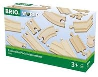 BRIO 63340200 Mittleres Schienensortiment