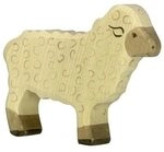 HOLZTIGER 80073 Schaf, stehend ca. 11 x 2,3 x 8,5 cm, Holz