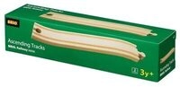 BRIO 63333200 Rampengleise (N)