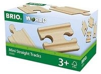 BRIO 63333300 1/4 Gerade Gleise (A2,B2,C2)