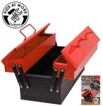 CORVUS A600028 WERKZEUGKASTEN, ROT/SCHWARZ