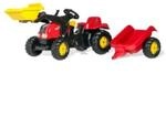 Rolly Toys rollyKid-X Traktor mit Lader und Anh&auml;nger rot