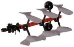Rolly Toys Pflug, rot, ca. 69 x 35 x 35cm