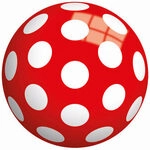 JOHN 50131 9"/230 mm Pilzball Vinyl-Spielball