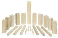 goki 56874 Wikingerspiel Kubb, kleine Gr&ouml;&szlig;e
