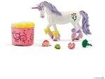 SCHLEICH 42173 Pflege- und Futterset Einhorn und Pegasus