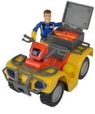 SIMBA 109257657 Feuerwehrmann Sam Mercury-Quad mit Figur