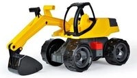 LENA&reg; 02017 GIGA TRUCKS Aufsitz-Bagger, schwarz/gelb