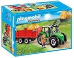 PLAYMOBIL&reg; 6130 Gro&szlig;er Traktor mit Anh&auml;nger