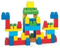 Mega Bloks Bausteinebeutel Medium Grundfarben, 60 Teile
