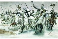 ITALERI 510006019 1:72 Kreuzritter 12.-13. Jahr