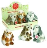 Hermann Teddy 93760 Hase hockend 19 cm - 3-farbig sortiert