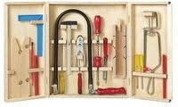 PEBARO 407V Laubs&auml;ge-Holzschrank, 24-teilig