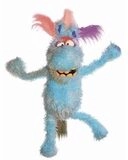 LIVING PUPPETS WS677 Wiwaldi Handpuppen und Schl&uuml;sselanh&auml;nger Horst Pferdinand