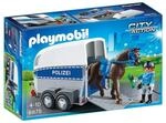 PLAYMOBIL&reg; 6875 Berittene Polizei mit Anh&auml;nger