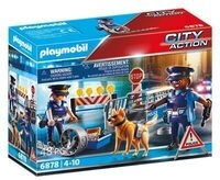 PLAYMOBIL&reg; 6878 Polizei-Stra&szlig;ensperre