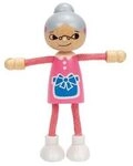 HAPE E3504 Biegepuppe Oma